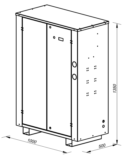 Чиллер шкафного типа ZSA160
