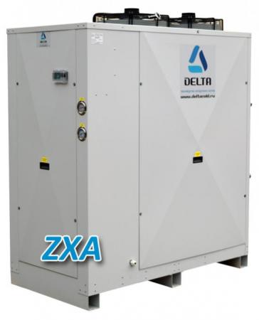 Компактные моноблочные чиллеры ZXA с воздушным охлаждением конденсатора