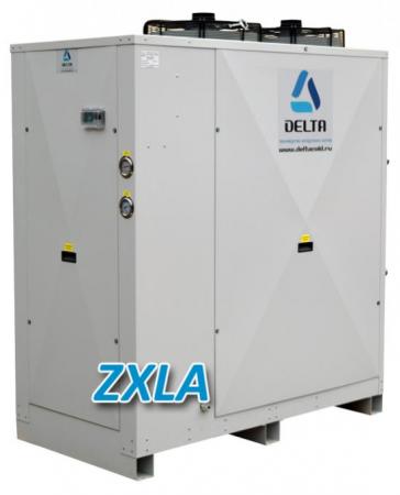 Компактные низкотемпературные моноблочные чиллеры ZXLA с воздушным охлаждением конденсатора